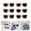 6St Assortiment Haarclips Voor Zonnebril Haaraccessoires 2