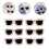 6St Assortiment Haarclips Voor Zonnebril Haaraccessoires 4