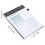 Notepad Lavoro Planner Organizer Nero Carta Antitrabocco 2