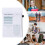 Notepad Lavoro Planner Organizer Nero Carta Antitrabocco 6