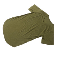 Olive V-Neck T-Shirt Men Casual Short Sleeve Comfort