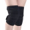 1Paio Ginocchiere Sportive Nero Con Elastiche E Doppie Cinghie 1