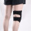 1Paio Ginocchiere Sportive Nero Con Elastiche E Doppie Cinghie 10