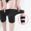 1Paio Ginocchiere Sportive Nero Con Elastiche E Doppie Cinghie 11