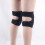 1Paio Ginocchiere Sportive Nero Con Elastiche E Doppie Cinghie 2