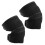 1Paio Ginocchiere Sportive Nero Con Elastiche E Doppie Cinghie 5