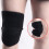 1Paio Ginocchiere Sportive Nero Con Elastiche E Doppie Cinghie 8