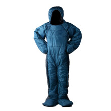 Sleeping Bag Suit for Camping Adult Standing, 3 Seasons Full Body Sleepwear, Clothes for Travel, Outdoor, Hiking, Human Shape, L