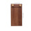 Soporte Menú Madera Y Cobre Marrón Para 2