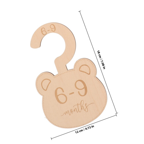 7Pièces Séparateurs Bébé En Beige Pour Rangements 1