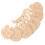7Pièces Séparateurs Bébé En Beige Pour Rangements 10