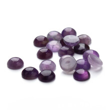 20Pièces Cabochons Cristal Violet Artisanat Accessoires Uniques