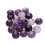 20Pièces Cabochons Cristal Violet Artisanat Accessoires Uniques 3