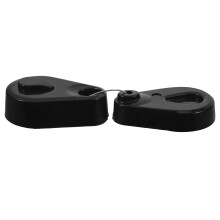 Caja Antirrobo Retractil Con Cable De Negro Para Hogar