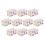 10Ud Envases Para Sandwiches Y Postres Resistentes Multicolor 10
