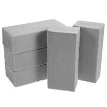 10Ud Bloques De Barro Absorbente Gris Para Floral Y Bodas