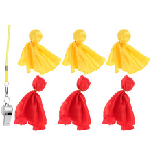 1Conjunto Kit Árbitro Futebol Nylon Com E Coloridas
