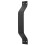 Multi-Use Door Pull Handle, Modern Arch Design, Exquisite Workmanship, 1Set For Sliding Barn Gates, Closets 7