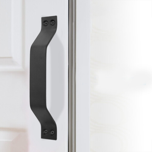 Multi-Use Door Pull Handle, Modern Arch Design, Exquisite Workmanship, 1Set For Sliding Barn Gates, Closets 1