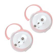 2Pz Scatola Ciuccio Per in PP Resistente Uso