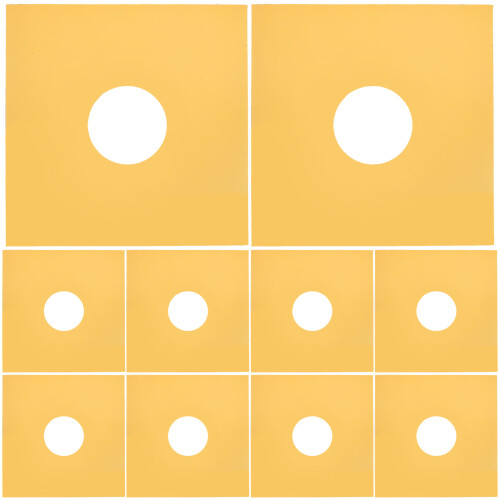 10Ud Fundas Para Vinilos Kraft Protector Resistente 2