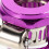 Abrazadera Ajustable Para Manguera De Auto Y Morada 10
