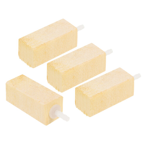 4Ud Accesorio Madera Acuario Peces Limpieza Durable