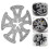 Coussin Intérieur Casque Amorti Silicone Portable Noir 6