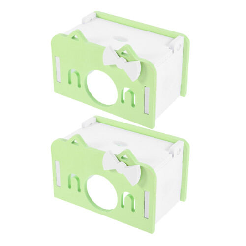2Ud Refugios Para Hámster De Y Masticable Color 1