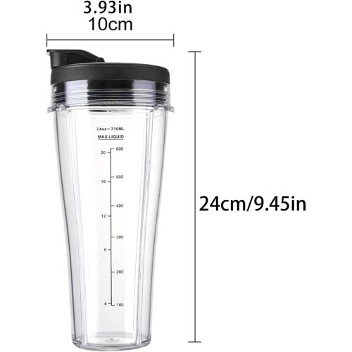 Plastic Juice Container Part 24 oz Plastic Juice Cup Plastic Structure for SS101 SS300 SS351 1