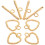 2Jgo Componentes Para Joyas Pulseras Y Collares 6