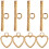 2Jgo Componentes Para Joyas Pulseras Y Collares 8