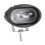 1Ud Oval Negro Para Auto Luz Y 1