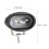 1Ud Oval Negro Para Auto Luz Y 2