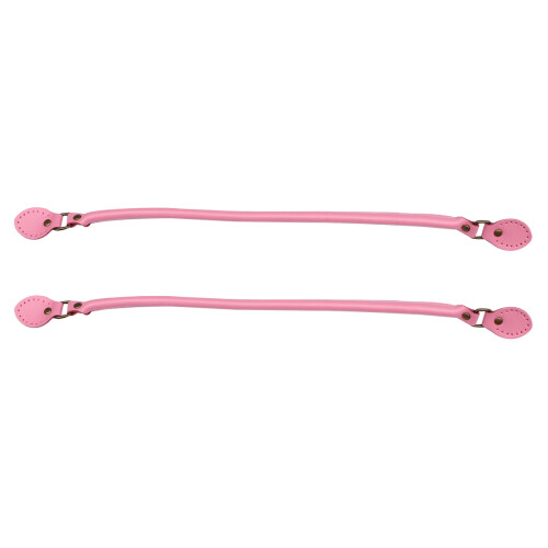 1Par Correa De Cuero Rosa Para Bolsa, Asa Durable Y