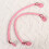 1Par Correa De Cuero Rosa Para Bolsa, Asa Durable Y 6