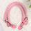 1Par Correa De Cuero Rosa Para Bolsa, Asa Durable Y 4