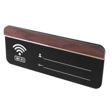 Señalador Acrílico Para WiFi En Casas Y Comercios