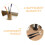1Jgo Kit De Esponja Arte Para Material ABS Colores 8