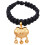 Collar Para Mascotas Negro Con Oro Y Bloqueo 6