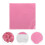 100Ud De Aluminio Rosa Para Dulces Con Moldeado 11