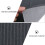 125Ud Mantel Desechable Negro Impermeable Práctico Para Uso En 10