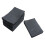 125Ud Mantel Desechable Negro Impermeable Práctico Para Uso En 6