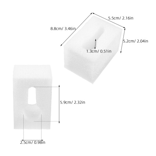 20Pièces Protections D'angle En Mousse Perle Blanche Pour Transport 1