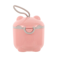 Roze Plastic Formulecontainer En Lekvrij Ouders