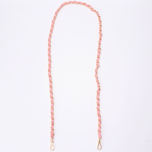2Ud Desmontables Rosa Para Bolso Trenzada 2