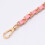 2Ud Desmontables Rosa Para Bolso Trenzada 6