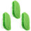 3Pièces Tampons Brosses Nettoyage Sérigraphie Vert Durable ABS 7
