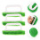 3Pièces Tampons Brosses Nettoyage Sérigraphie Vert Durable ABS 5