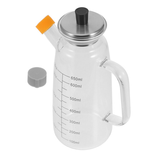 1Jgo Botella De Vidrio Para Aceite Con Dosificador 1
